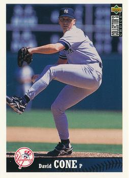 1997 Collector's Choice New York Yankees #NY13 David Cone Front