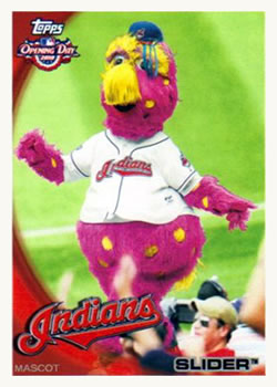 2010 Topps Opening Day - Mascots #M7 Slider Front