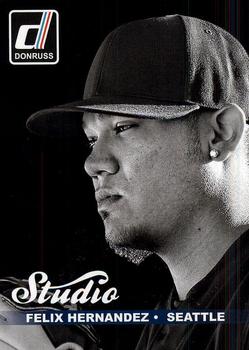 2014 Donruss - Studio Series 2 #7 Felix Hernandez Front