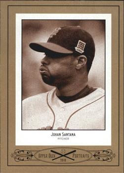 2010 Upper Deck - Portraits #SE-53 Johan Santana Front