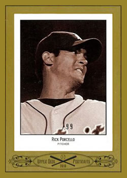 2010 Upper Deck - Portraits Gold #SE-30 Rick Porcello Front