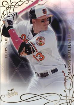2015 Topps Tribute #6 Manny Machado Front