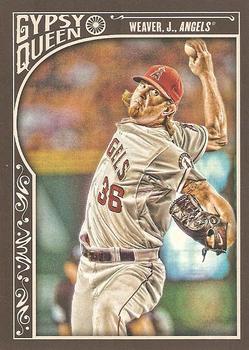 2015 Topps Gypsy Queen #279 Jered Weaver Front