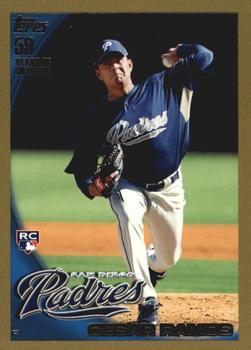 2010 Topps - Gold #98 Cesar Ramos Front