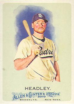 2010 Topps Allen & Ginter #251 Chase Headley Front