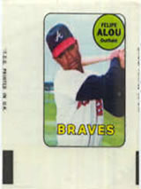 1969 Topps - Decals #NNO Felipe Alou Front