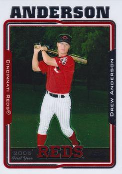 2005 Topps Chrome Updates & Highlights #UH106 Drew Anderson Front