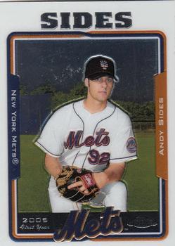 2005 Topps Chrome Updates & Highlights #UH160 Andy Sides Front