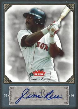 2006 Fleer Greats of the Game - Autographs #51 Jim Rice Front