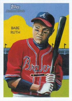 2010 Topps National Chicle #276 Babe Ruth Front