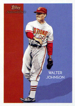 2010 Topps National Chicle #290 Walter Johnson Front