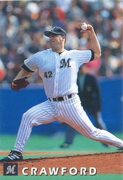 1998 Calbee East Special #E53 Joe Crawford Front
