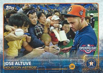 2015 Topps Opening Day #5 Jose Altuve Front