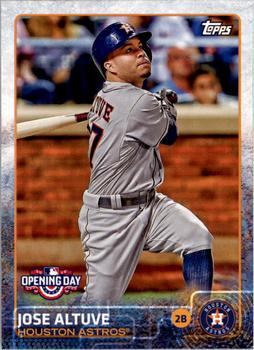 2015 Topps Opening Day #5 Jose Altuve Front
