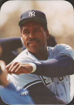 1987 Indiana Blue Sox (unlicensed) #4 Dave Winfield Front