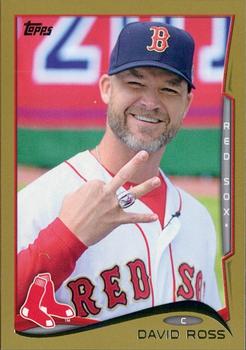 2014 Topps Update - Gold #US-60 David Ross Front