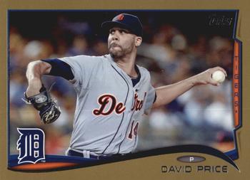 2014 Topps Update - Gold #US-7 David Price Front