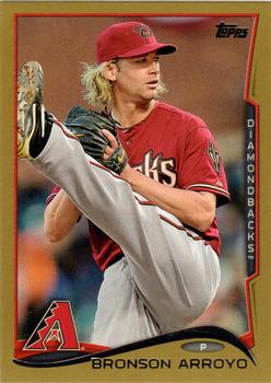 2014 Topps Update - Gold #US-19 Bronson Arroyo Front