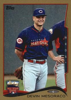 2014 Topps Update - Gold #US-155 Devin Mesoraco Front