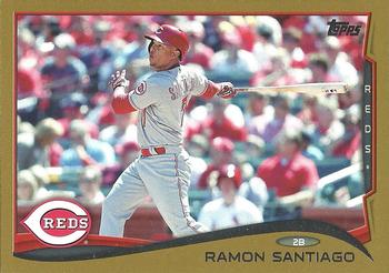2014 Topps Update - Gold #US-163 Ramon Santiago Front