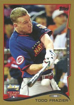 2014 Topps Update - Gold #US-329 Todd Frazier Front
