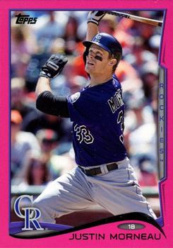 2014 Topps Update - Pink #US-165 Justin Morneau Front