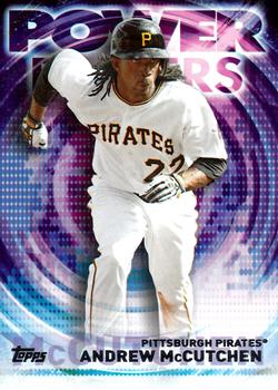 2014 Topps Update - Power Players #PPA-AM Andrew McCutchen Front