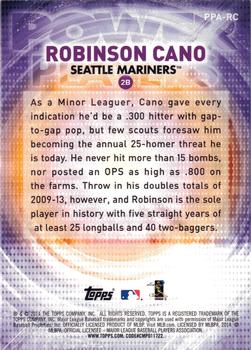 2014 Topps Update - Power Players #PPA-RC Robinson Cano Back