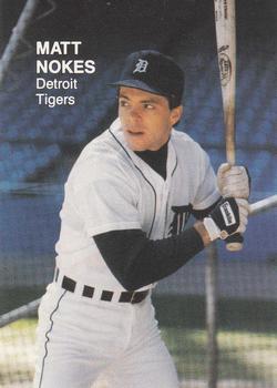 1988 Action Superstars (38 cards, unlicensed) #23 Matt Nokes Front