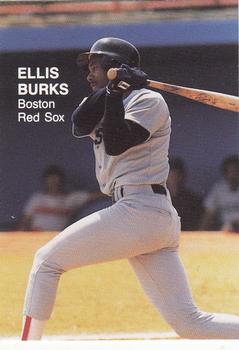 1988 Action Superstars (38 cards, unlicensed) #29 Ellis Burks Front