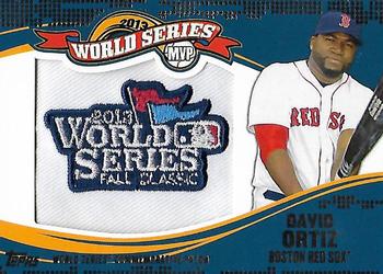 2014 Topps Update - World Series MVP Patches #WSP-DO David Ortiz Front