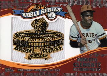 2014 Topps Update - World Series MVP Patches #WSP-RC Roberto Clemente Front