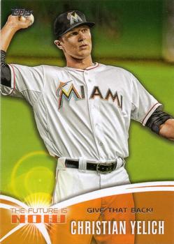 2014 Topps Update - The Future is Now #FN-CY1 Christian Yelich Front