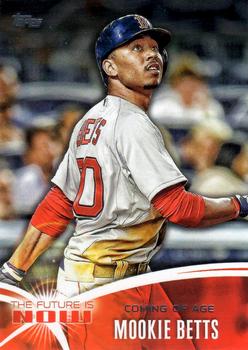 2014 Topps Update - The Future is Now #FN-MB3 Mookie Betts Front