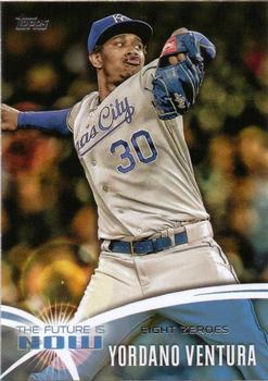 2014 Topps Update - The Future is Now #FN-YV3 Yordano Ventura Front