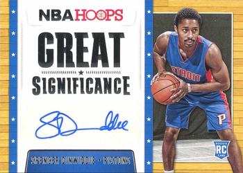 2014-15 Hoops - Great SIGnificance #98 Spencer Dinwiddie Front