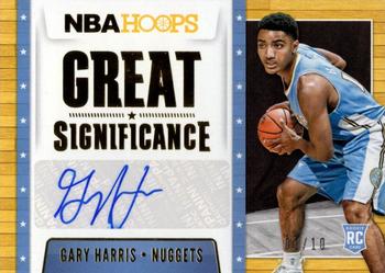 2014-15 Hoops - Great SIGnificance Gold #87 Gary Harris Front