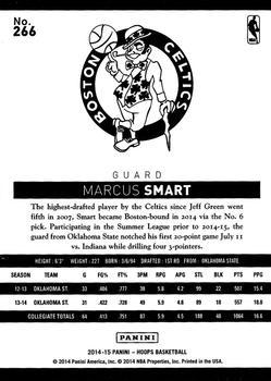 2014-15 Hoops - Silver #266 Marcus Smart Back
