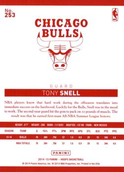 2014-15 Hoops - Red Back #253 Tony Snell Back