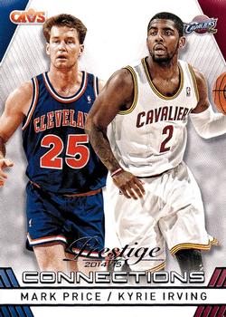 2014-15 Panini Prestige - Connections #8 Mark Price / Kyrie Irving Front