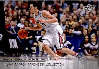 2014-15 Upper Deck NCAA March Madness #AG-1 Aaron Gordon Front