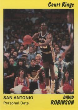 1990-91 Star Court Kings #81 David Robinson Front