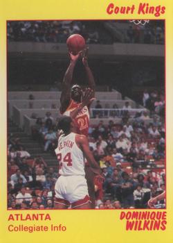 1990-91 Star Court Kings #16 Dominique Wilkins Front