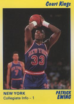 1990-91 Star Court Kings #42 Patrick Ewing Front