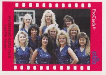 1990-91 ProCards CBA #145 Thunderbird Dance Front