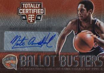 2014-15 Panini Totally Certified - Ballot Busters Signatures #BB-NA Nate Archibald Front