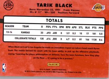 2014-15 Donruss #235 Tarik Black Back