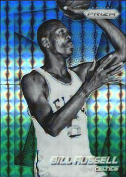 2014-15 Panini Prizm - Prizms Blue and Green Mosaic #195 Bill Russell Front
