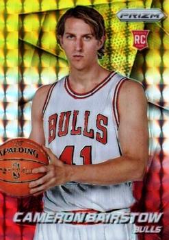 2014-15 Panini Prizm - Prizms Yellow and Red Mosaic #297 Cameron Bairstow Front
