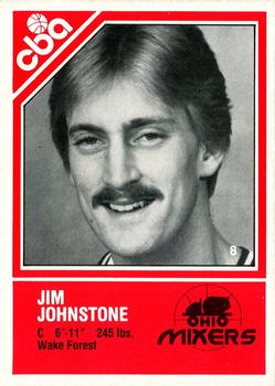 1982-83 TCMA CBA #8 Jim Johnstone Front